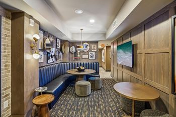 Speakeasy-style resident lounge